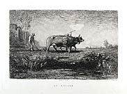 ANTONIO FONTANESI, Work, etching